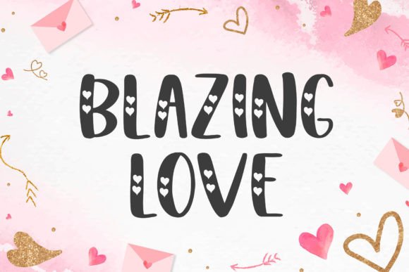 Blazing Love: A Designer’s Go-To Decorative Font for Warm Brand Identities