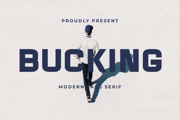 Bucking: A Modern Sans Serif Font for Versatile Branding Projects