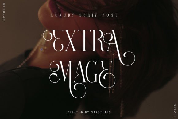 Extra Mage: A Serif Font That Adds Elegance to Every Maker’s Project