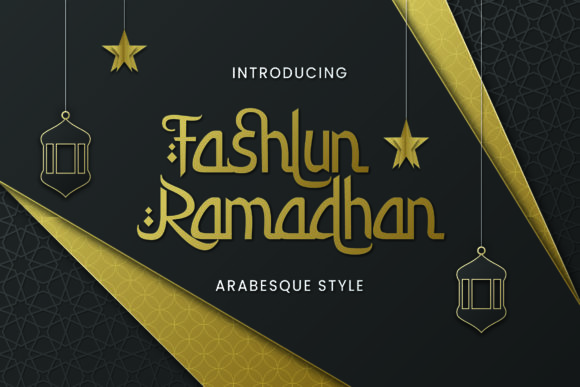 Fashlun Ramadhan Font: Whimsical Type for Makers
