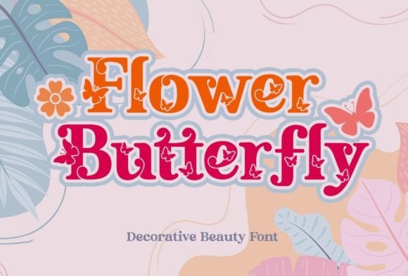 Flower Butterfly Font: Elevating Small Business Branding