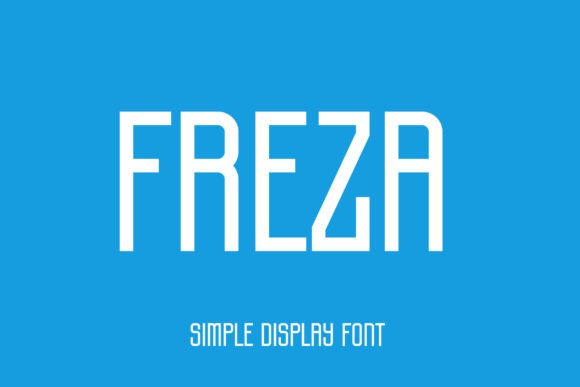 Freza: A Modern Sans Serif Font for Professional Branding