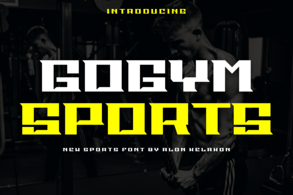 Gogym Sports: A Modern Font That Elevates Small Business Branding