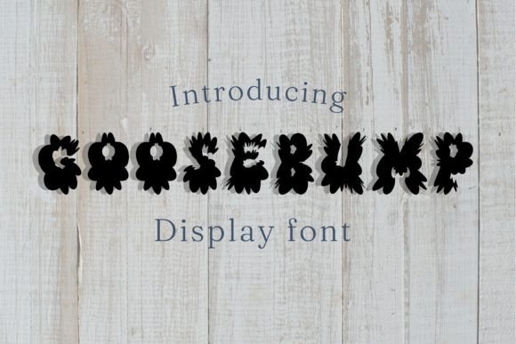 Goosebump Font: A Bold Choice for Branding with Personality