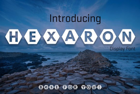 Hexaron: A Bold Decorative Font for Scroll-Stopping Digital Campaigns