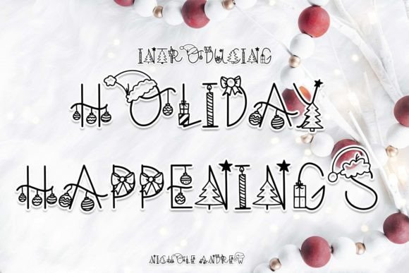 Holiday Happenings Font: Festive Web Design Tips