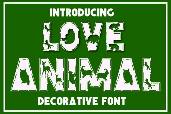 Love Animal: How a Playful Decorative Font Brought Joy to My Campaign Design