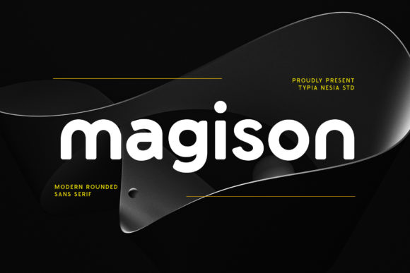 Magison: A Bold Sans Serif Font for Modern Digital Design