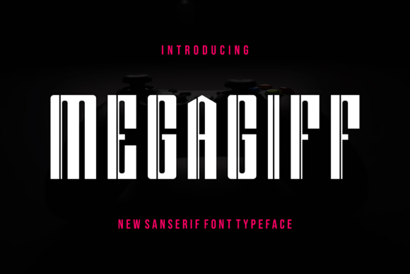 Megagiff Font: Bold Blackletter for Business Branding