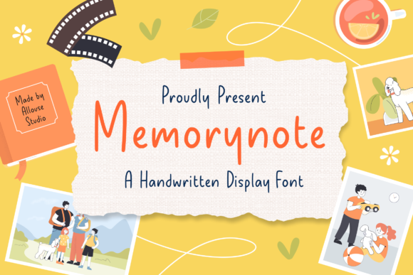 Memorynote Font Review: Charming Elegance for Brand Designers