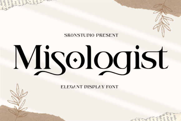 Misologist: A Modern Serif Font for Elegant Branding and Design