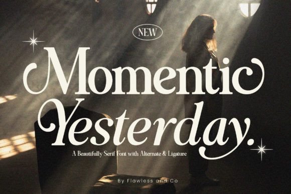 Momentic Yesterday: A Modern Serif Font for Editorial Design
