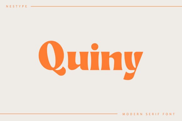 Quiny: A Designer’s Take on a Stylish Serif for Real Projects
