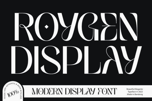 Roygen Display Font: A Stylish Sans Serif for Branding