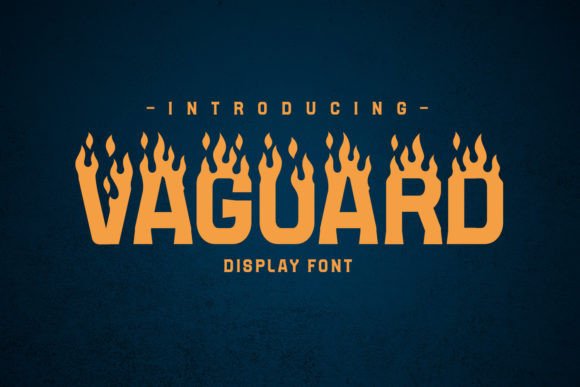 Vaguard: A Designer’s Take on a Bold Decorative Typeface